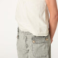 LIGHT GRAY BAGGY TROUSERS