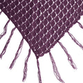 BUFANDA MAXI CALADA PLUM