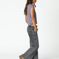 OVERCAST PLEATS T-SHIRT