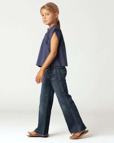 DENIM POCKET TROUSERS