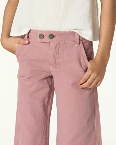 "NN" Embroidered Corduroy Trousers