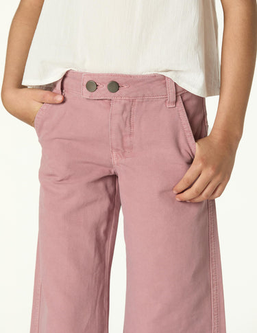 "NN" Embroidered Corduroy Trousers