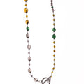 COLLAR LARGO PIEDRA VERDE