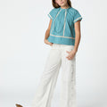 LACE POND SHORT SLEEVE SHIRT