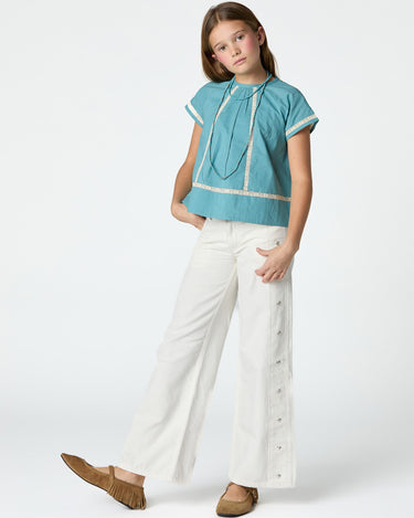 LACE POND SHORT SLEEVE SHIRT