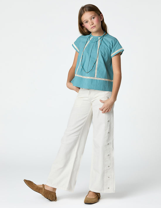 LACE POND SHORT SLEEVE SHIRT