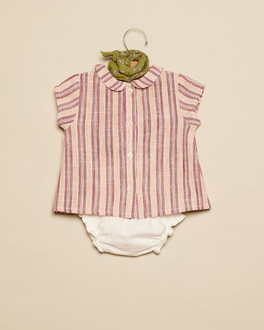 MULBERRY STRIPED SHIRT