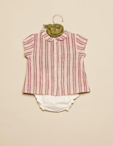MULBERRY STRIPED SHIRT