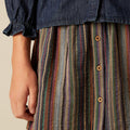 VINTAGE STRIPED SKIRT