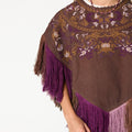 EMBROIDERED PONCHO