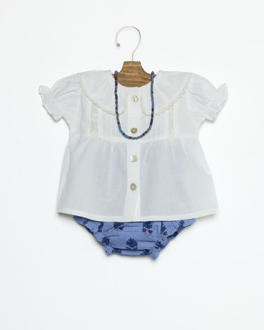 POLOLO PRINT BUTI BLUE