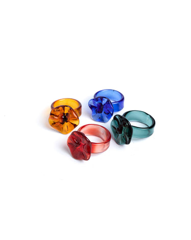 STRAWBERRY FLOWER RING