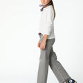WHITE LONG SLEEVE T-SHIRT