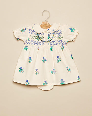 OFF-WHITE FLORAL DRESS