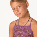 EMBROIDERED DRESS FLOWER FEATHER