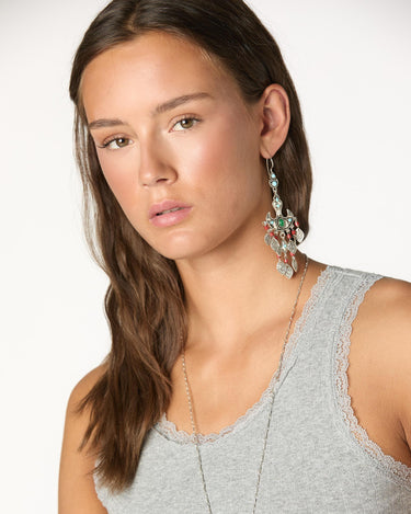 CAMISETA LACE POINTELLE GREY