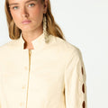 BLAZER EIGHTHS ECRU