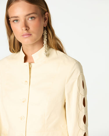 BLAZER EIGHTHS ECRU