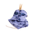 BABY SHOE PRINT BUTI BLUE