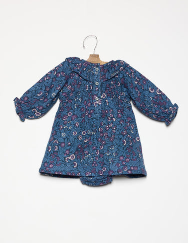 VESTIDO NIDO NIGHT GARDEN BLUE