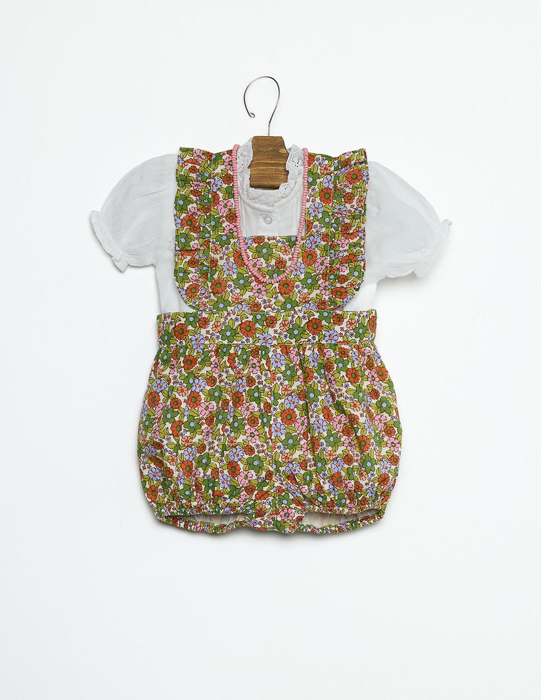 FROG PRINT DITSY PINK