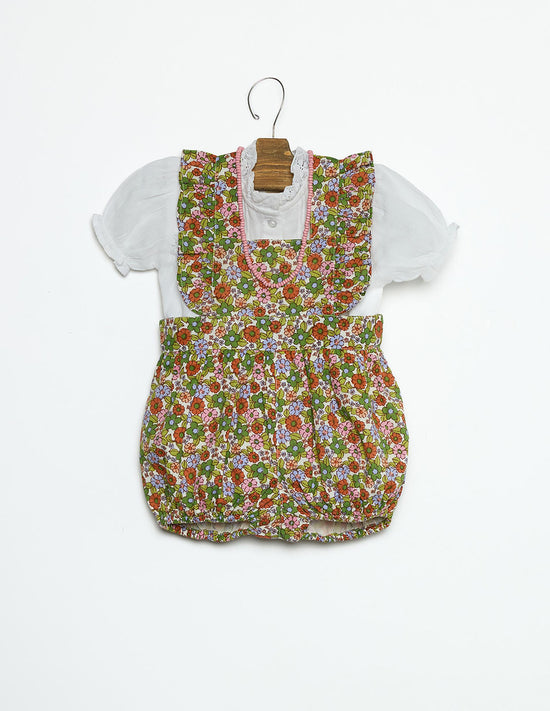 FROG PRINT DITSY PINK
