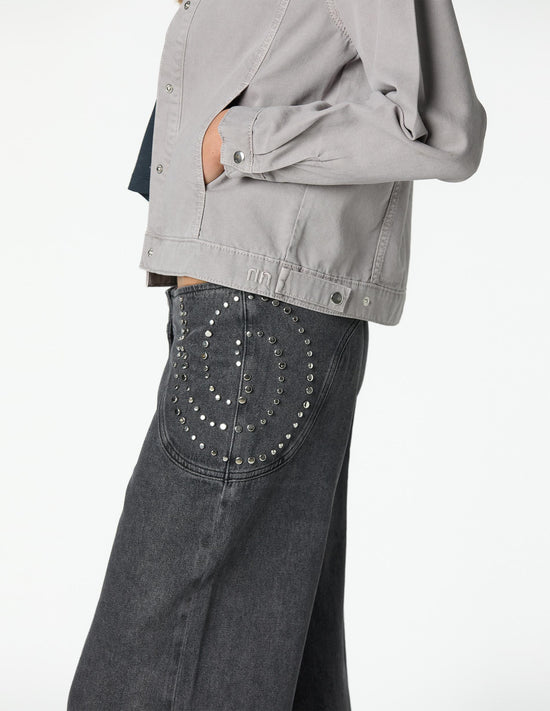 CHAQUETA SNAPS IRON GREY