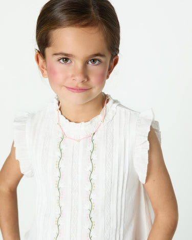 CAMISA BORDADO FLOR