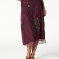 BETTERSWEET EMBROIDERED TULLE SKIRT