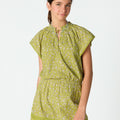 VESTIDO PRINT TOILE ALGAE