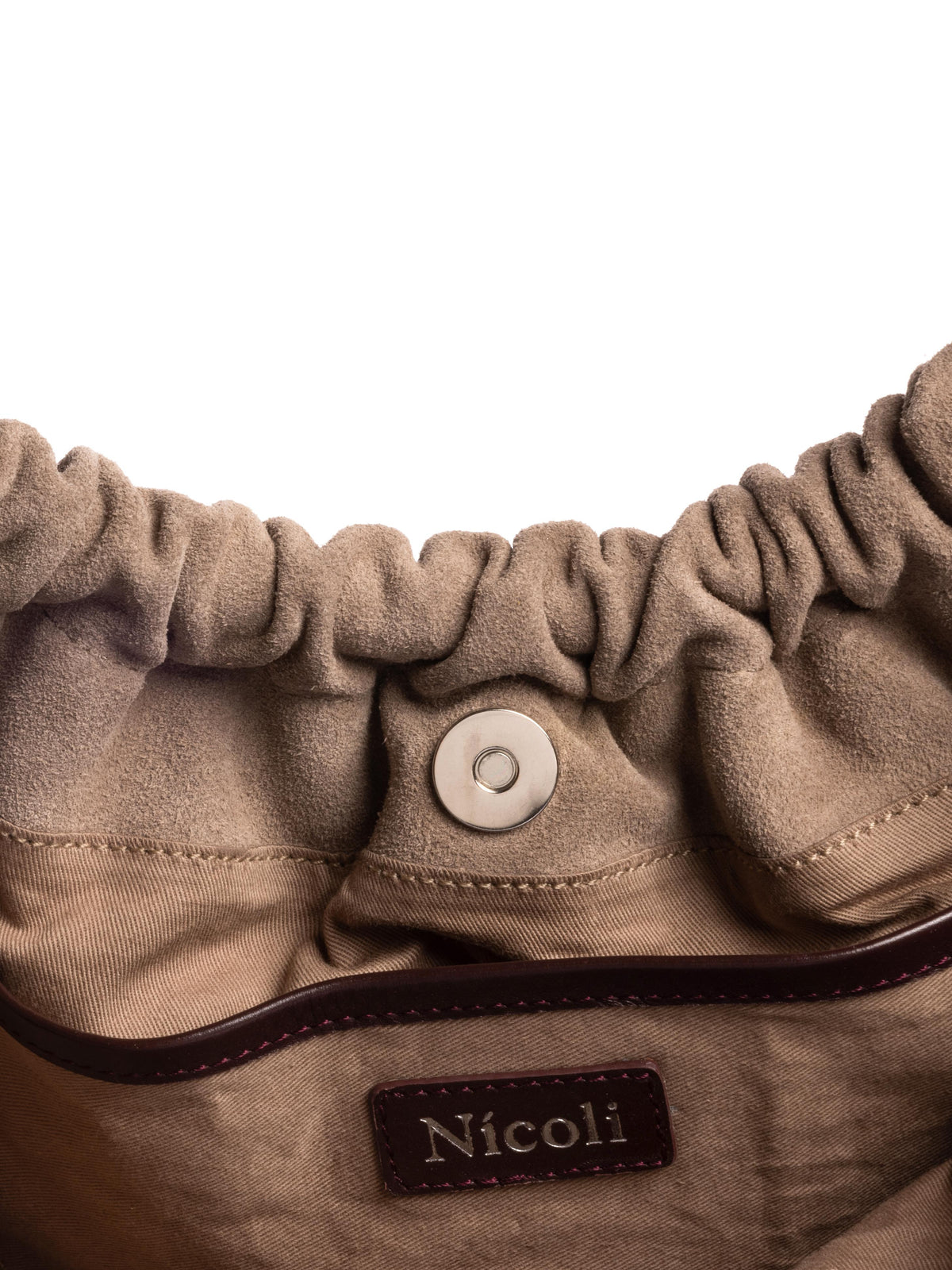 SUEDE FRINGED MOLE BAG