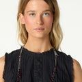ANTHRACITE DUNGAREE TOP
