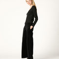 EIGHTS BLUE VELVET TROUSERS