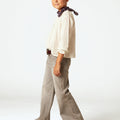 RAW DRAWSTRING SHIRT