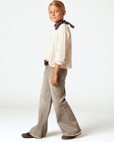 RAW DRAWSTRING SHIRT