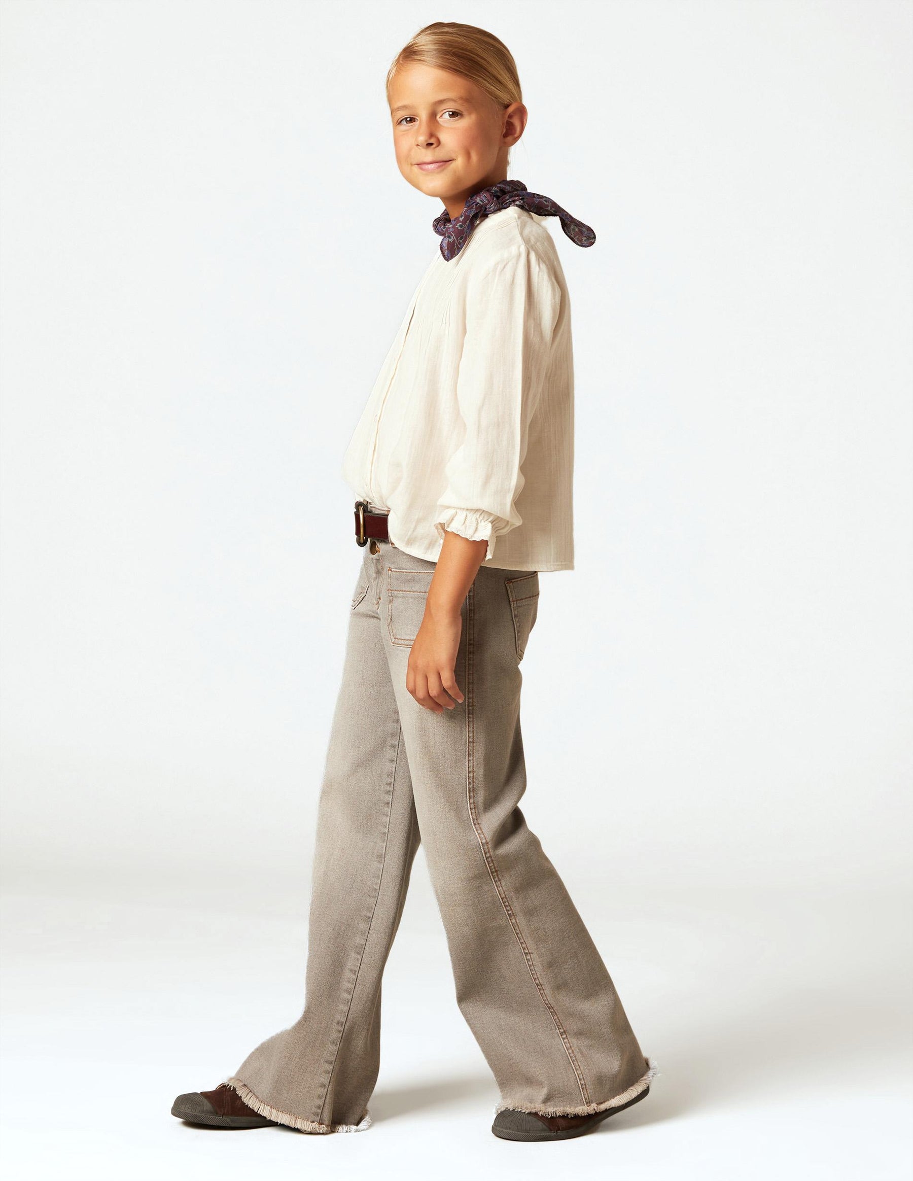RAW DRAWSTRING SHIRT