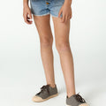 BLUE DENIM SHORTS