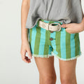 SHORT BLUE STRIPE