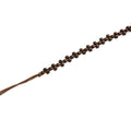 BROWN BEADED BELT