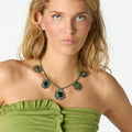 ASYMMETRIC RUCHED PICKLE T-SHIRT