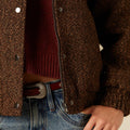 TWEED BOMBER JACKET