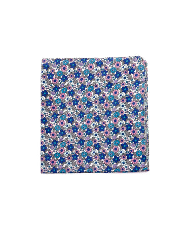 DITSY PRINT SCARF BLUE
