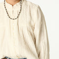CAMISA JARETAS LACE ECRU