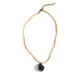 GREEN TEARDROP NECKLACE