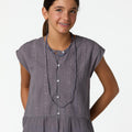 OVERCAST LACE V-NECK SHIRT