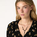 ANTHRACITE FLOWER SHIRT