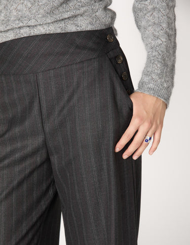 PANTALÓN CINTURILLA ANTRACITA
