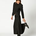 BLAZER CRUCE BOTONES RAYA ANTRACITA