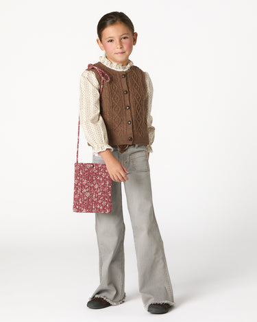 Pantalón bolsillos vaquero gris