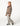 Light gray denim wide leg pants